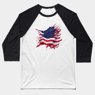 Patriotic shirt Made In USA Baseball T-Shirt